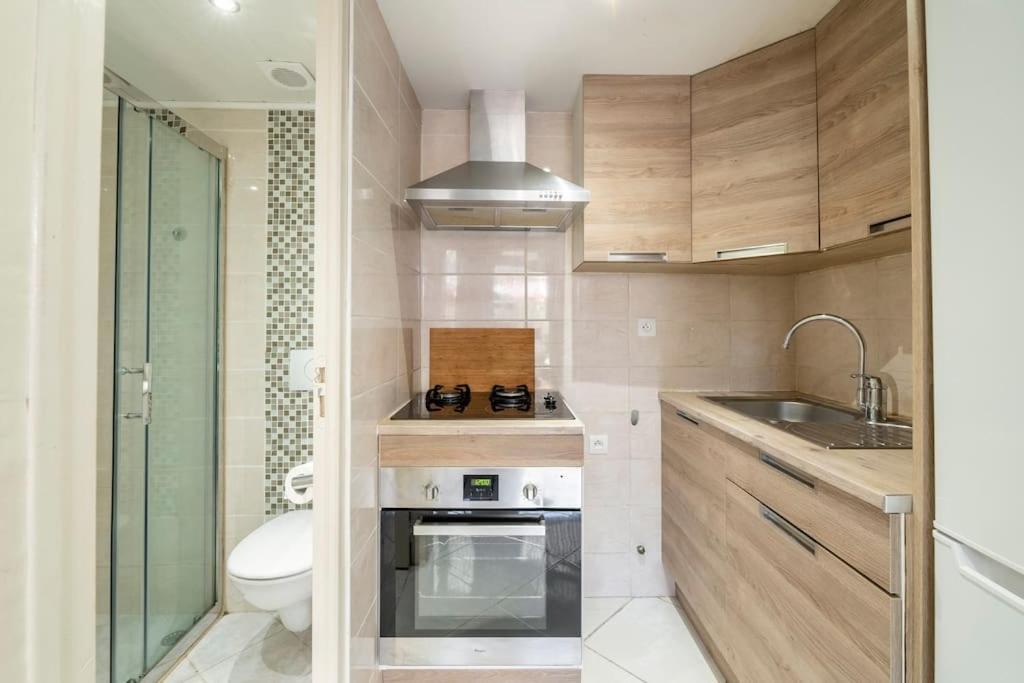 Studio Ideal Pour Deux Voyageurs Sur มาร์กเซย ภายนอก รูปภาพ